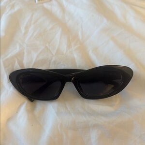 Miu Miu Black Cat-Eye Sunglasses